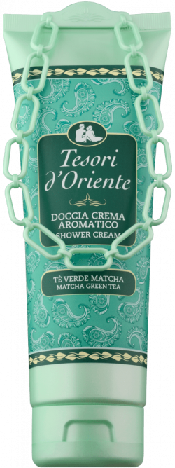 Tesori d'Oriente Zöld tea tusfürdő krém, 250 ml